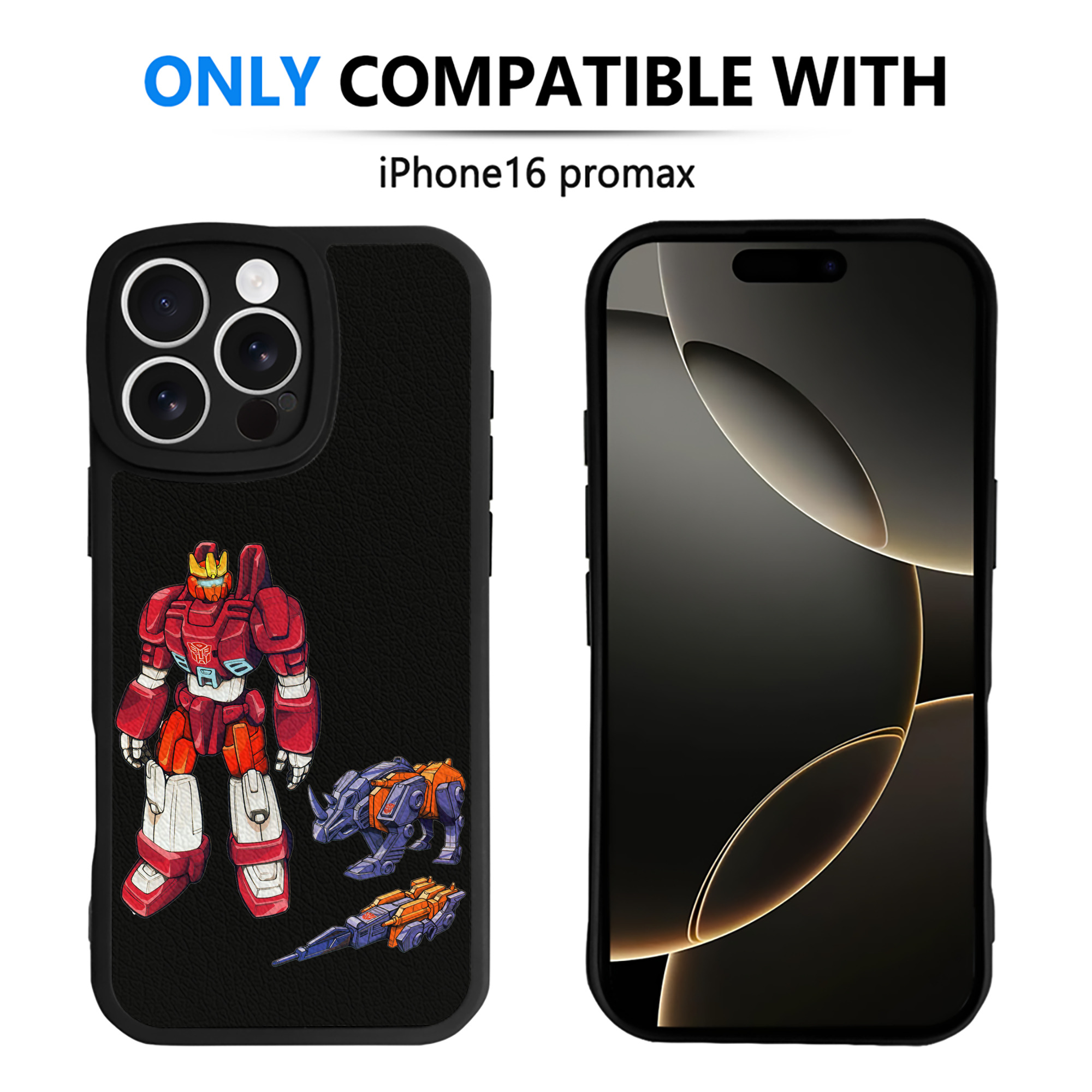 （画像用）  【iPhone 16シリーズ対応】シリコンスマホケース（レザー調） 材質：シリコン